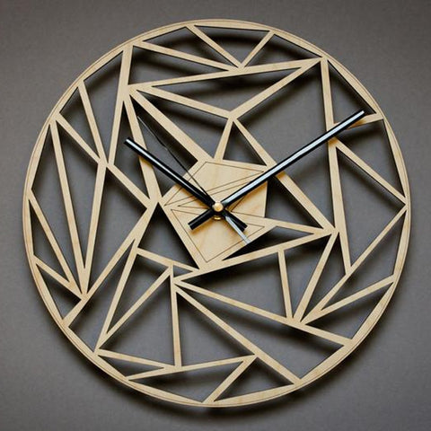 Geometric Wall Clock