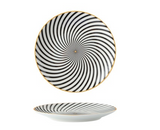 Black & White Ceramic Plate (6 pcs. SET)