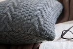 Thick Wool Knitted Pillowcase