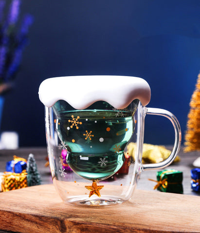 Christmas Tree Double-Walled Cup