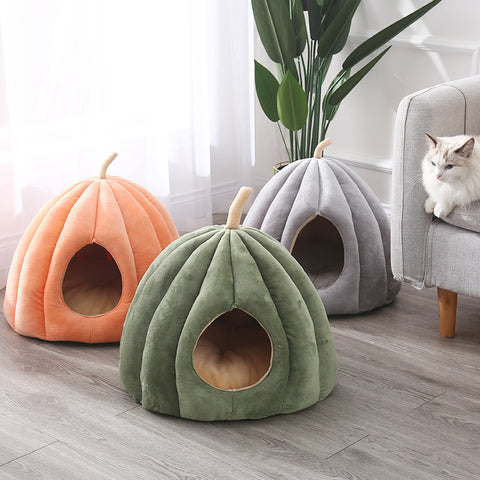 Pumpkin Pet Bed